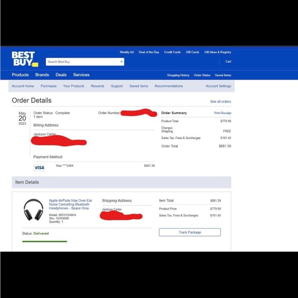 AirPods Max- space gray *sealed* - Picture 6 of 6